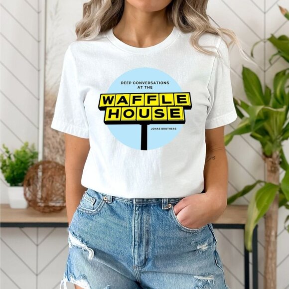 Samantha S Other - Waffle House Jonas Brothers Vintage Shirt The Album Graphic Band Tee Pop Music